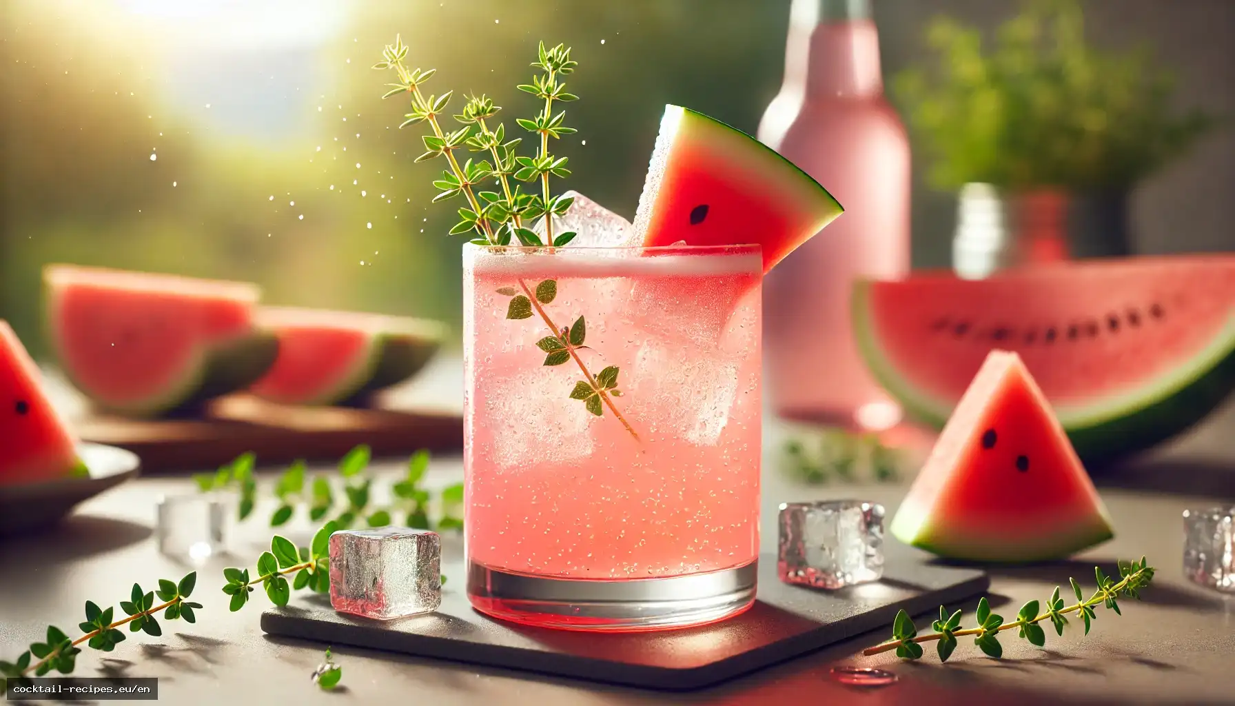 Watermelon Thyme Cooler