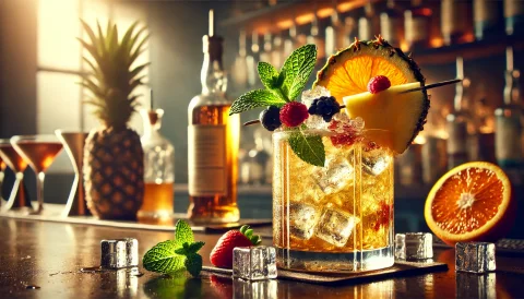 Whiskey Cobbler