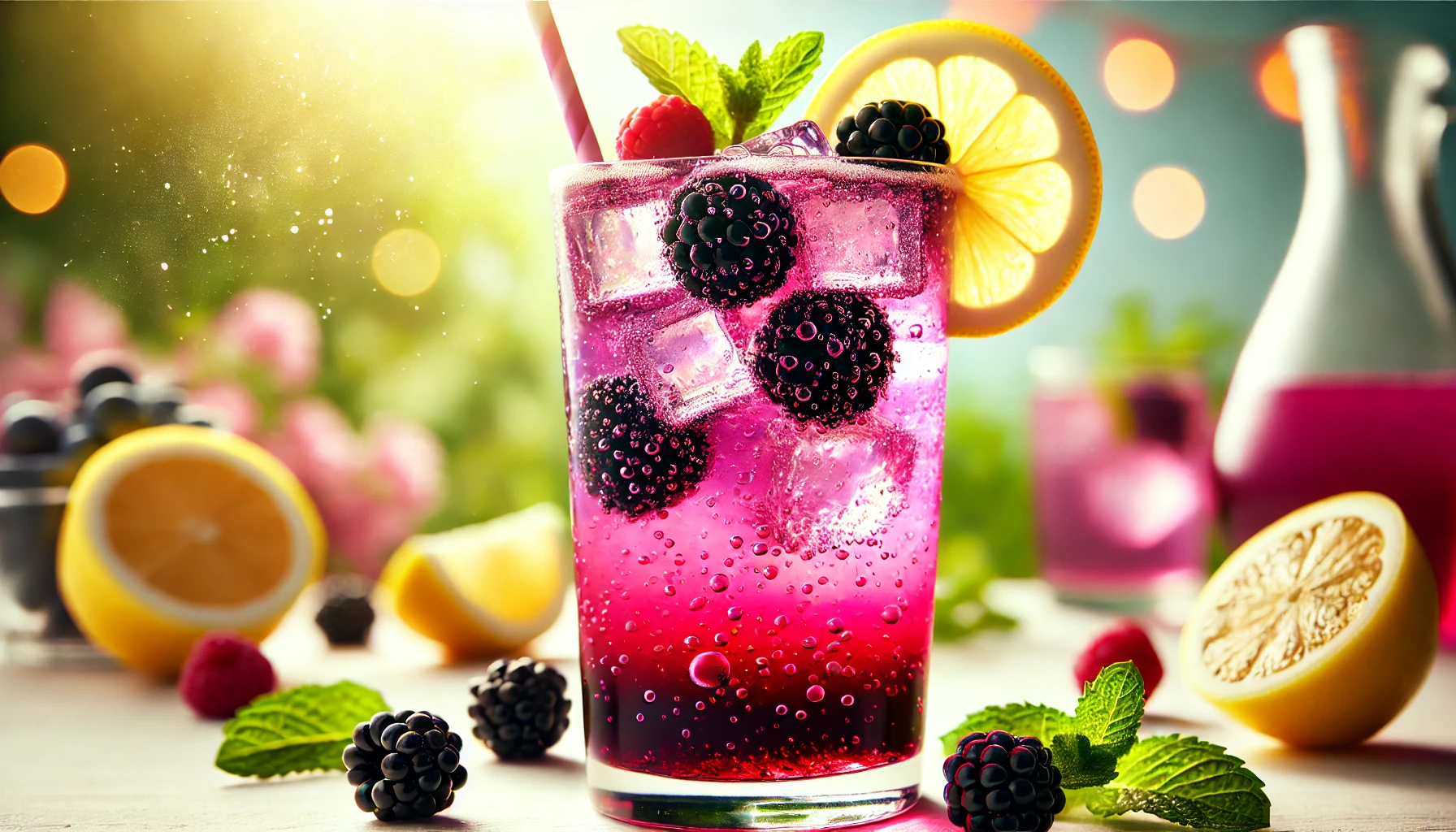 Blackberry Lemonade Spritzer