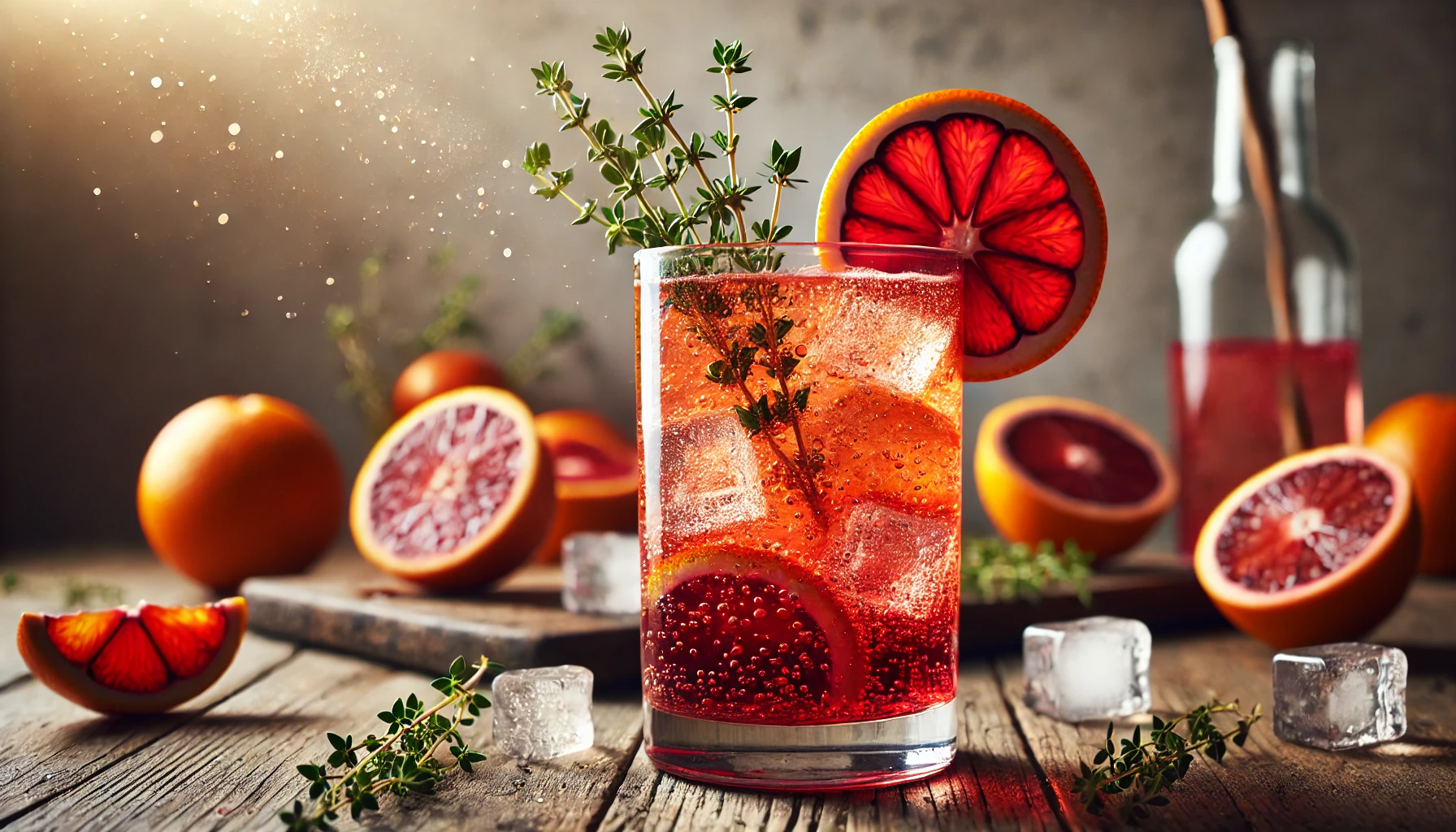 Spritzer all'Arancia Sanguinella e Timo