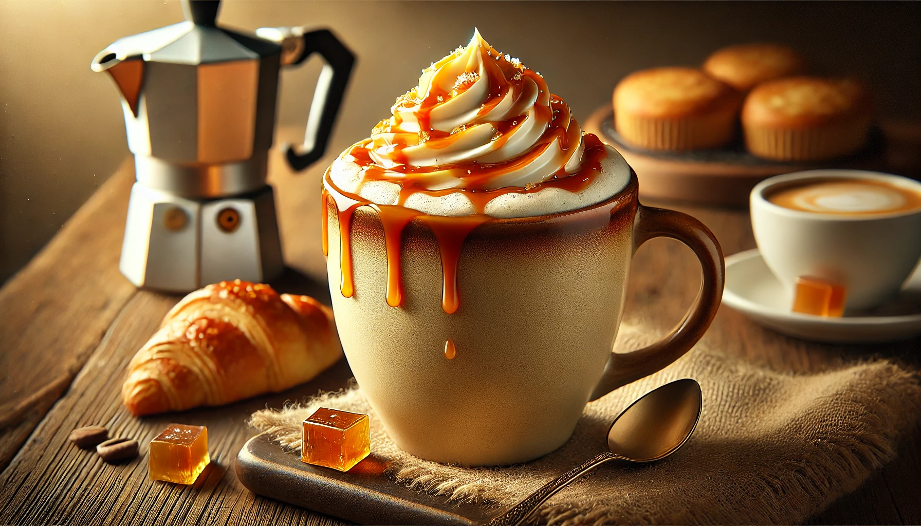 Latte al Caramello Brulee