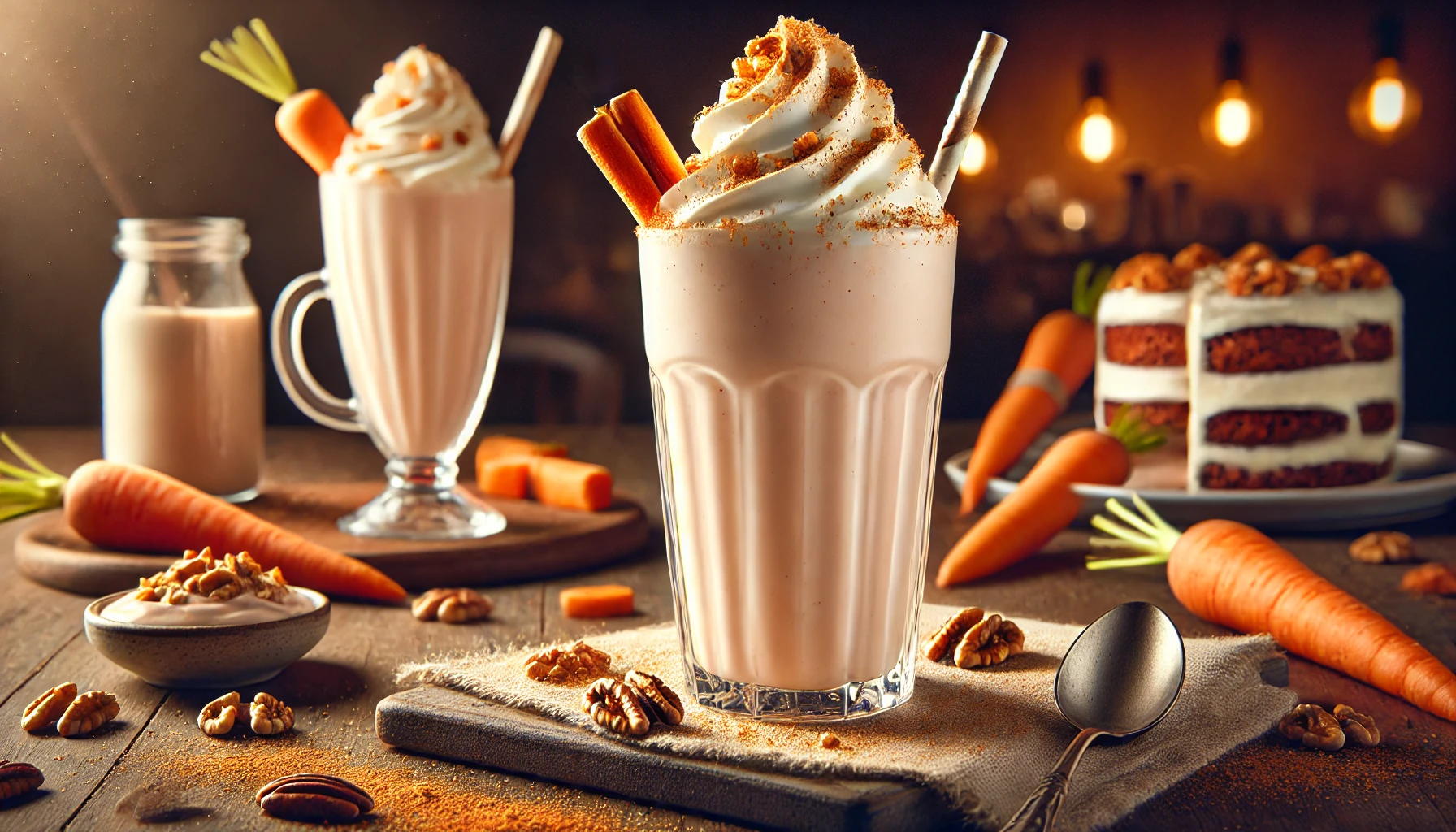 Milkshake alla Torta di Carote