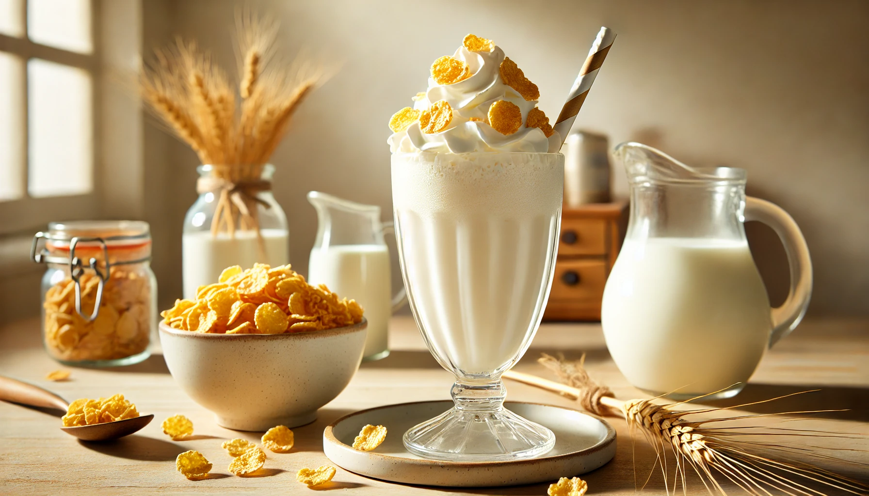Milkshake al Latte e Cereali