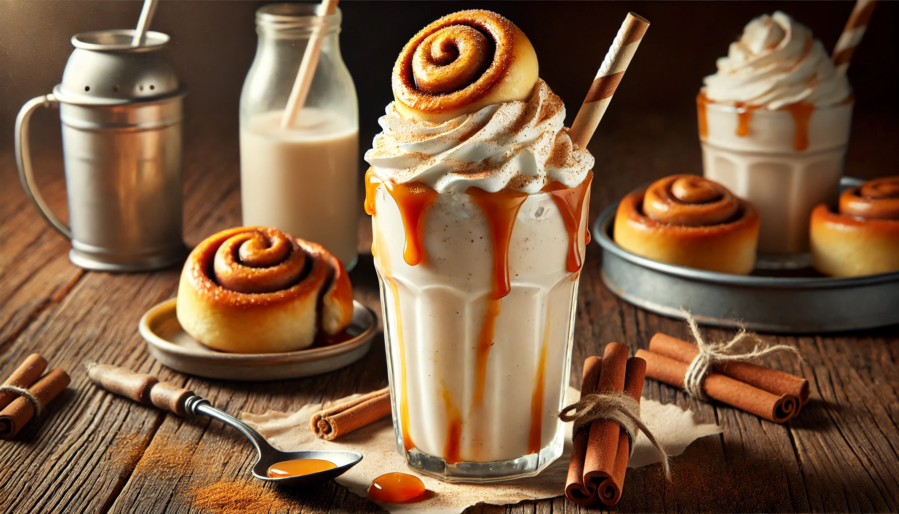 Milkshake Cynamonowa Bułeczka