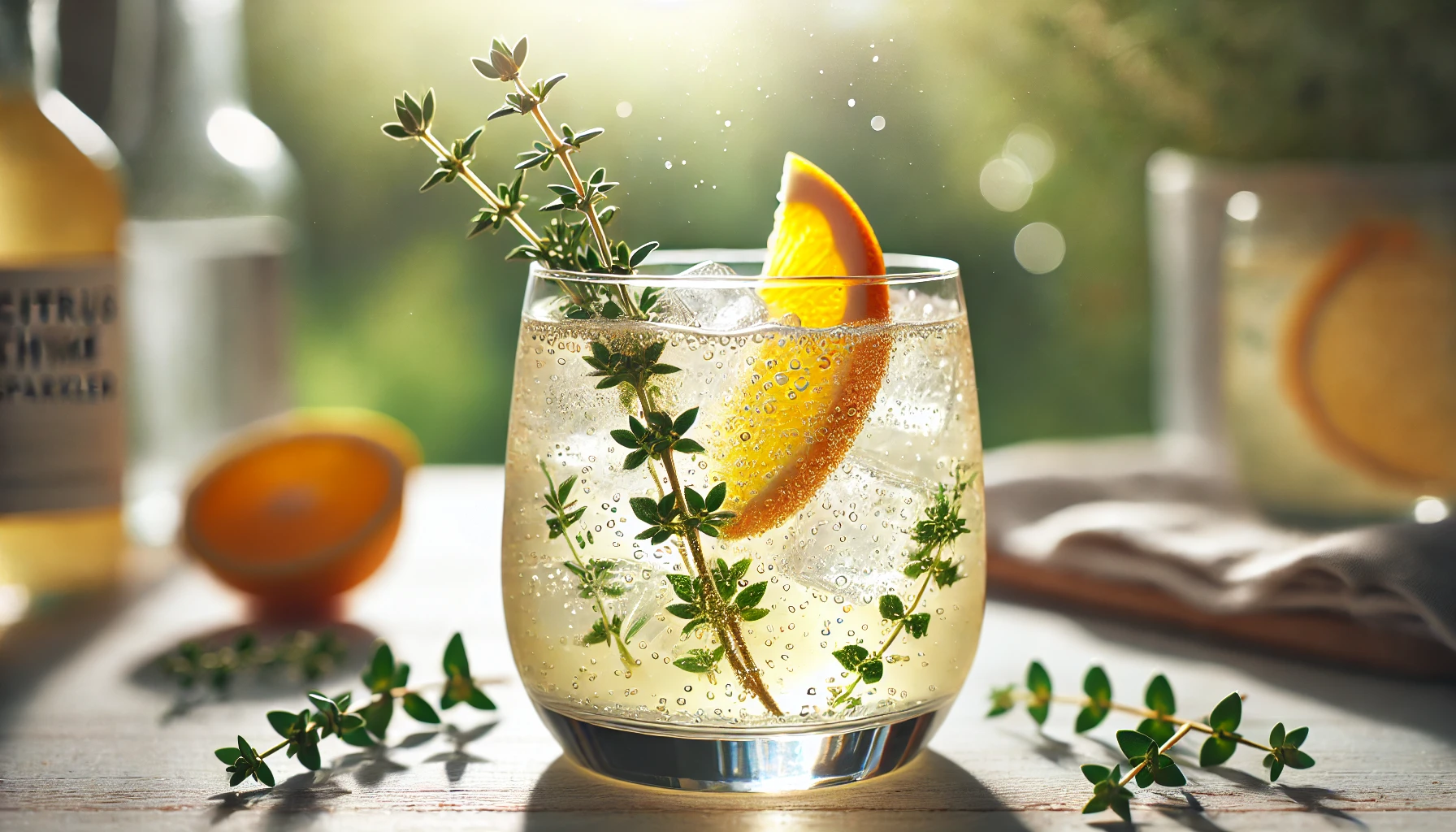 Sparkler allo Shrub di Agrumi e Timo