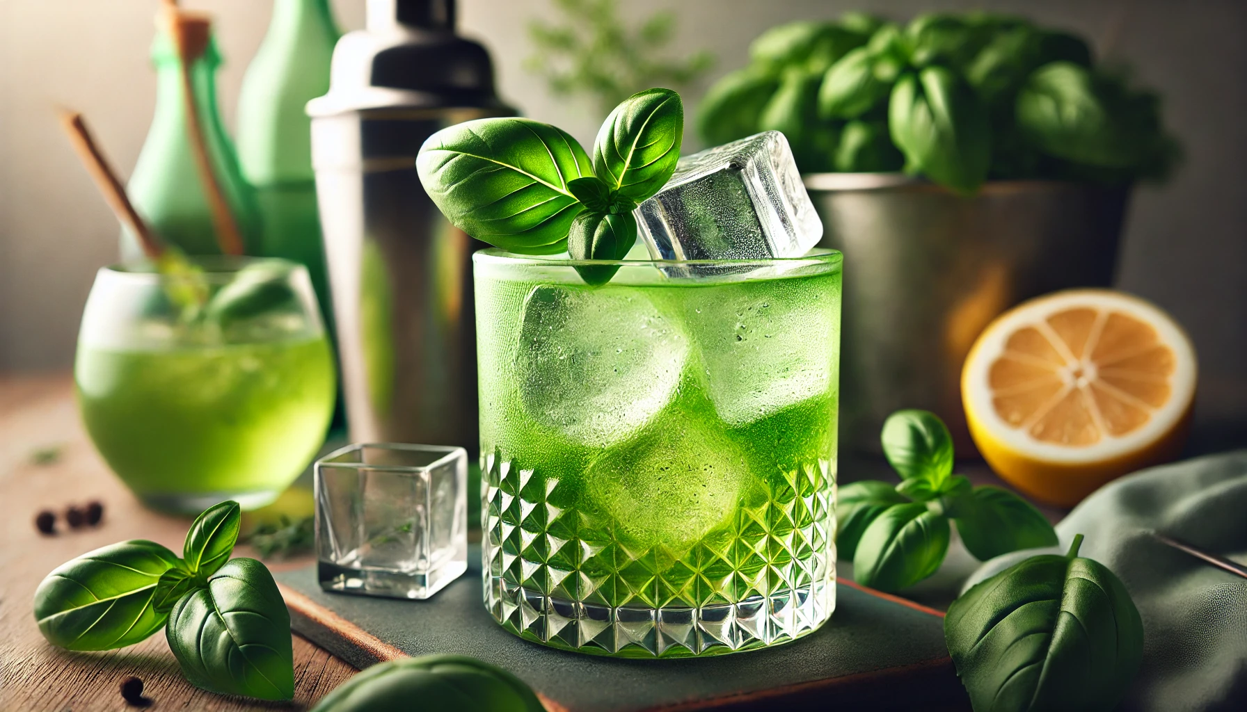 Gin Basil Smash