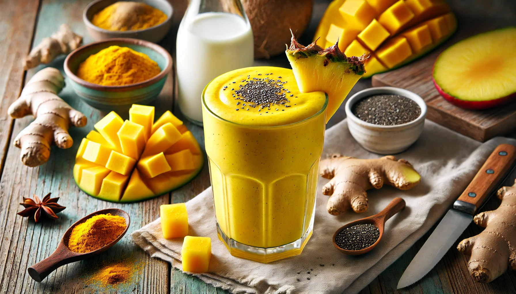 Frullato Dorato alla Curcuma