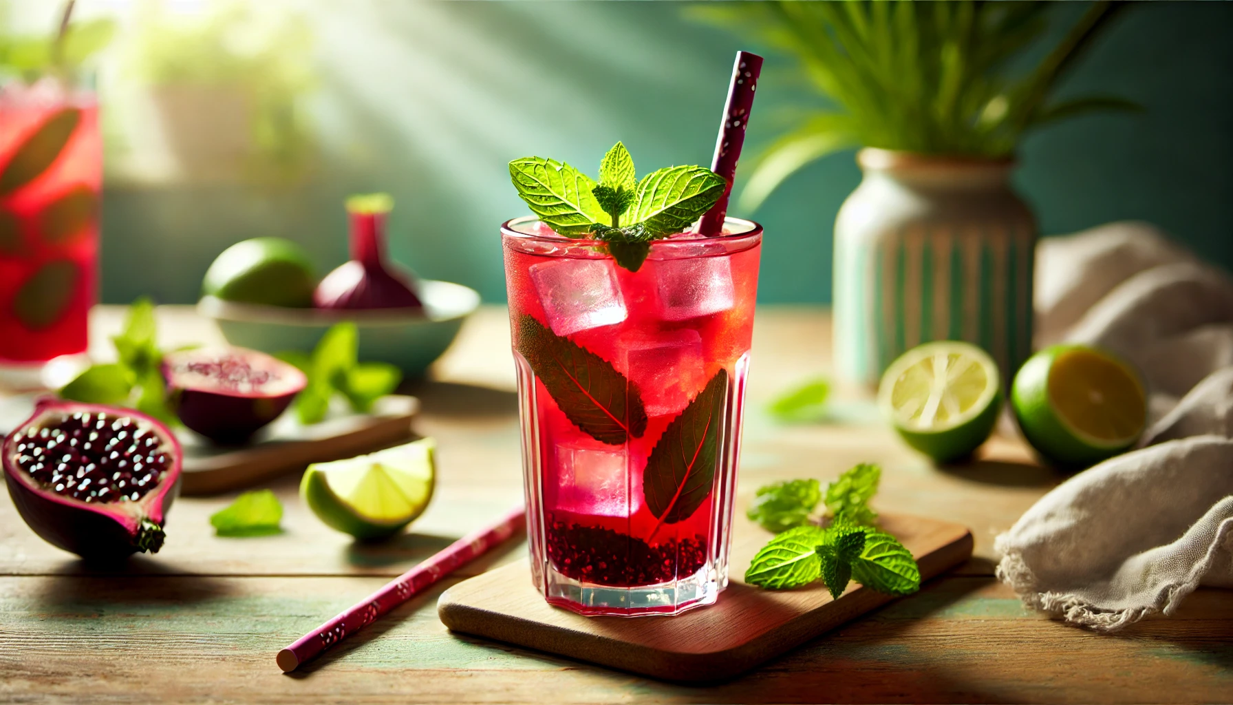 Hibiscus Mint Limeade