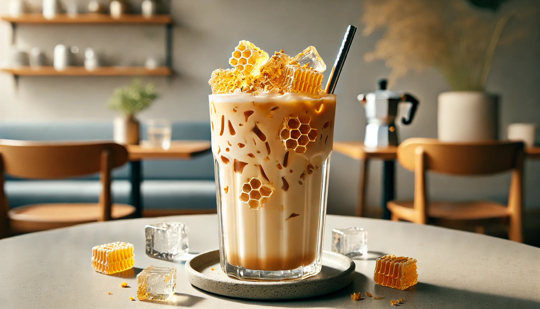 冰蜂巢脆糖拿鐵