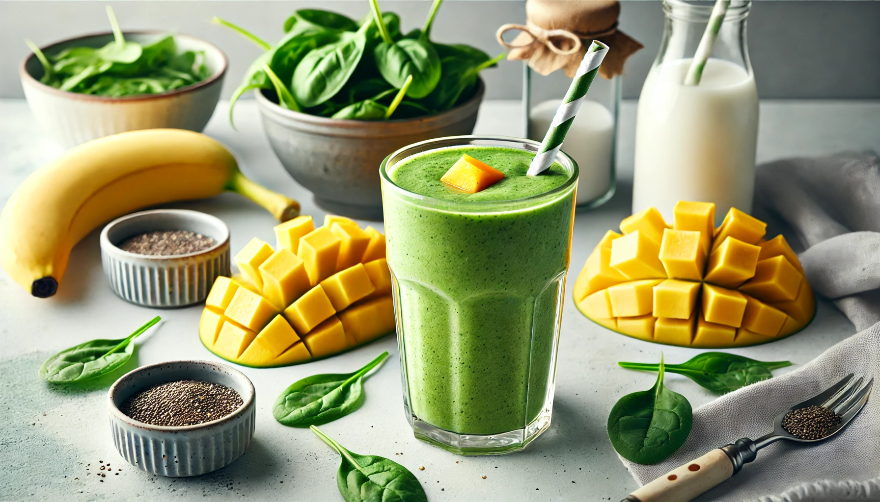 Mango Spinach Smoothie