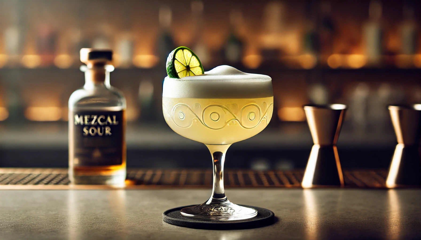 Mezcal Sour
