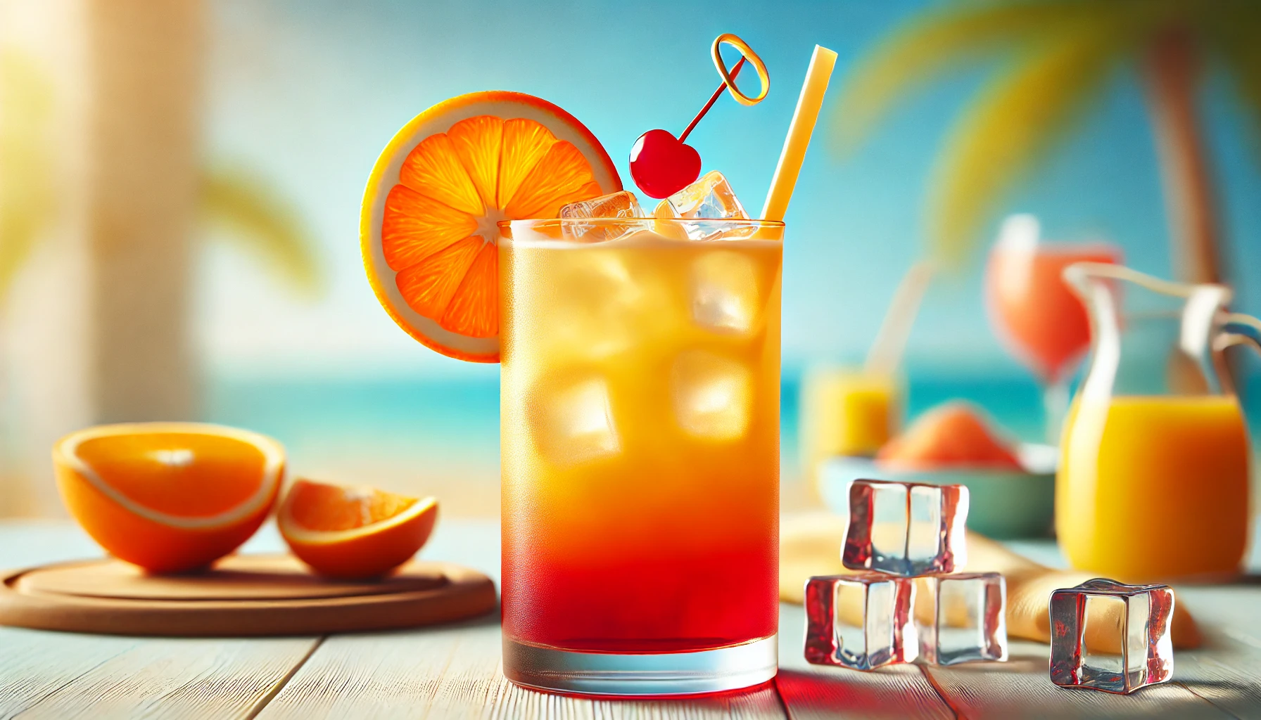 Bezalkoholowy Tequila Sunrise