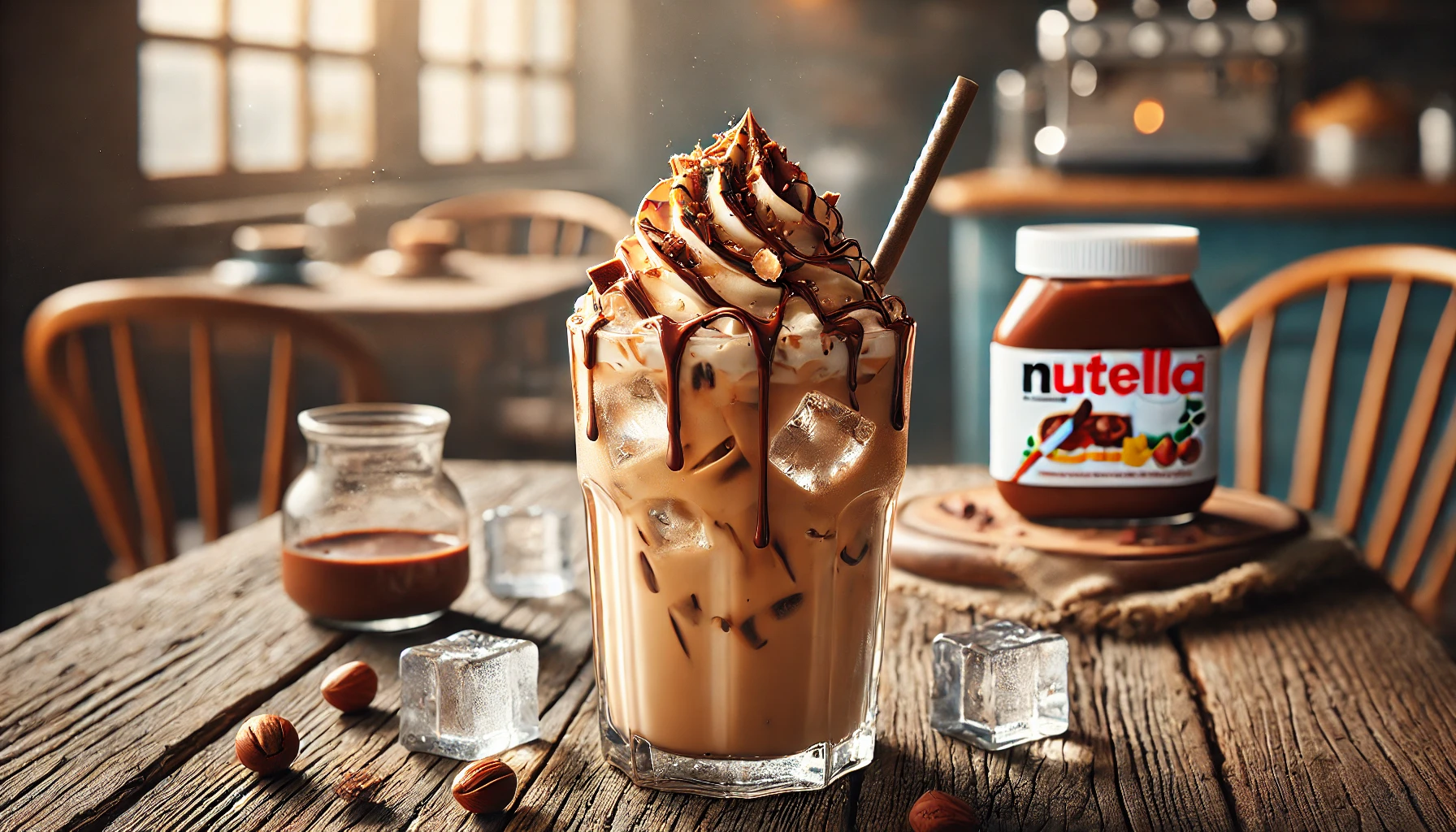 Nutella jäälatte