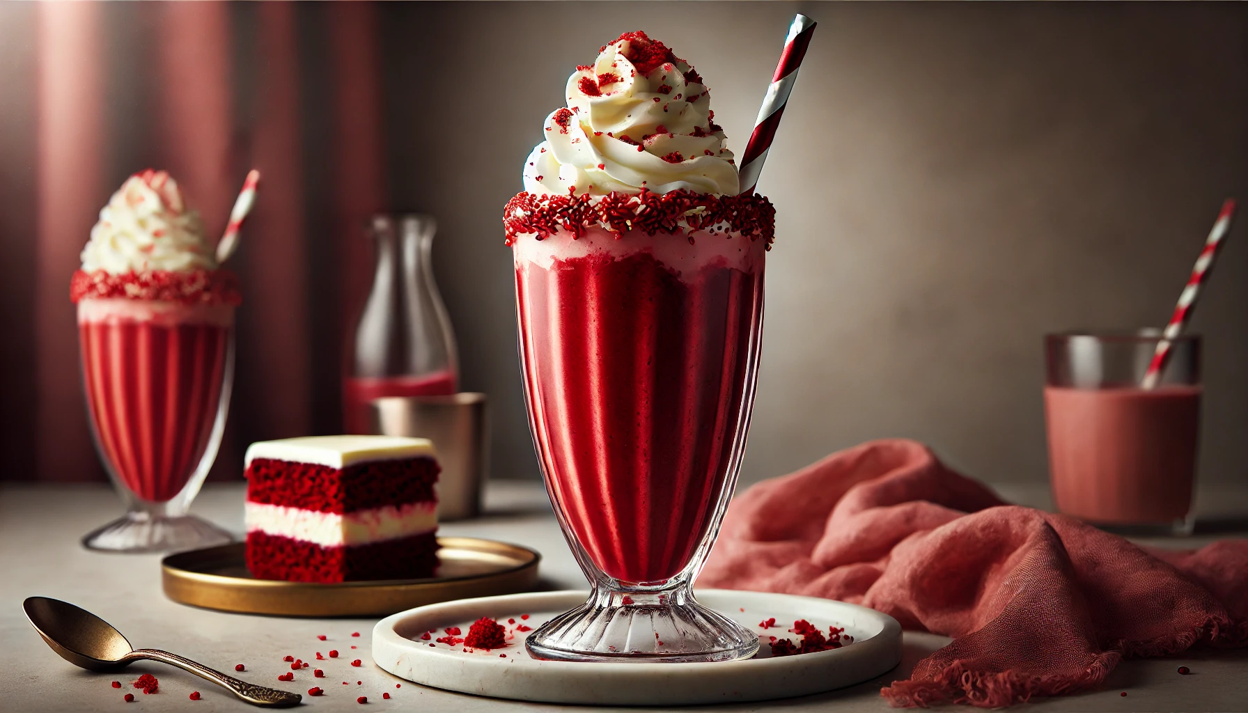 Red Velvet Cake Milkshake