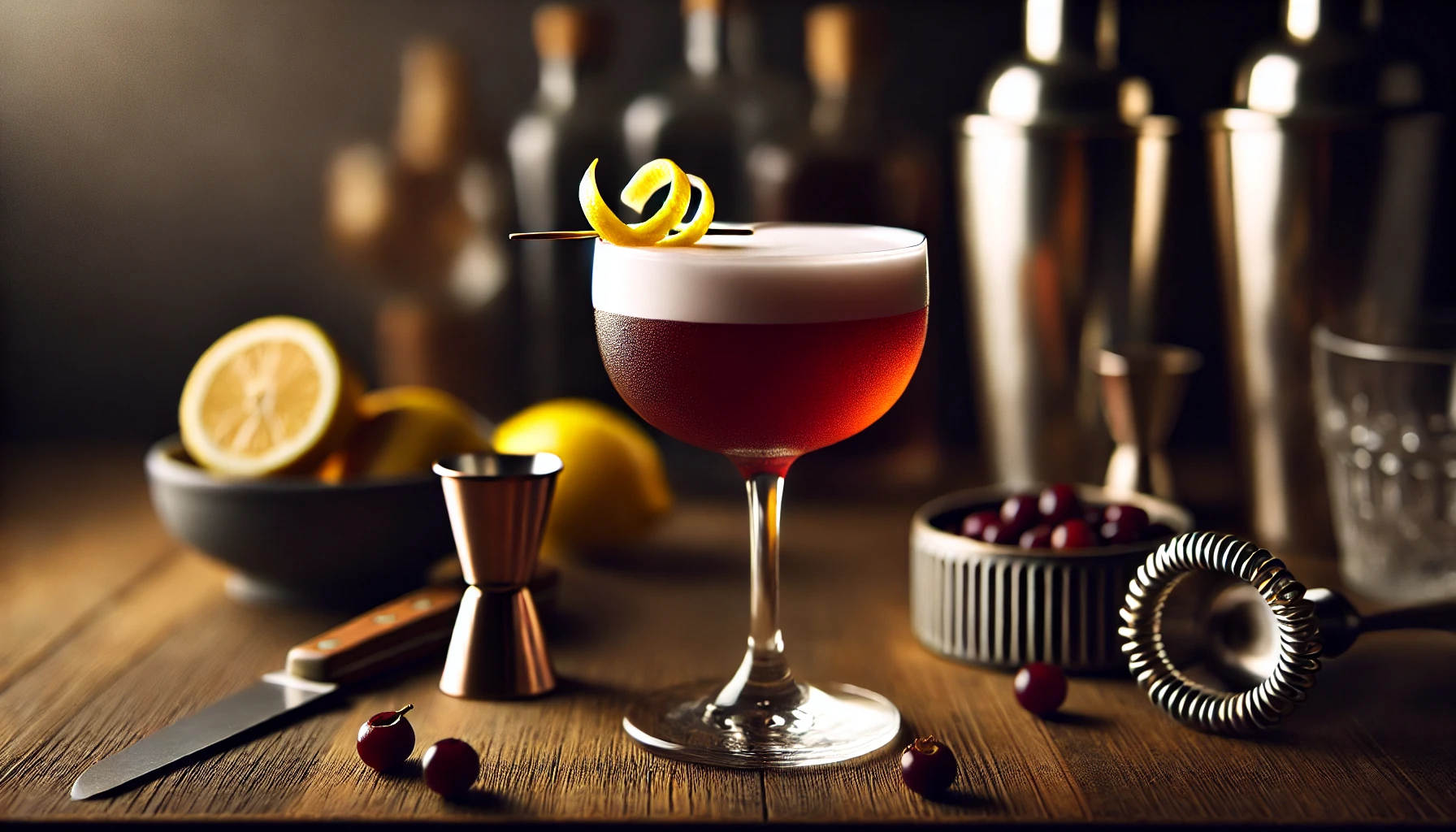 Sloe Gin Sour