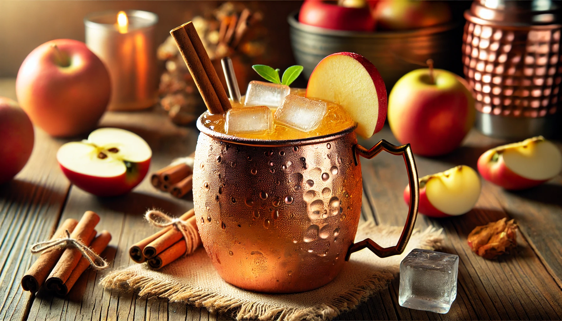 Mule de Cidra de Maçã com Especiarias