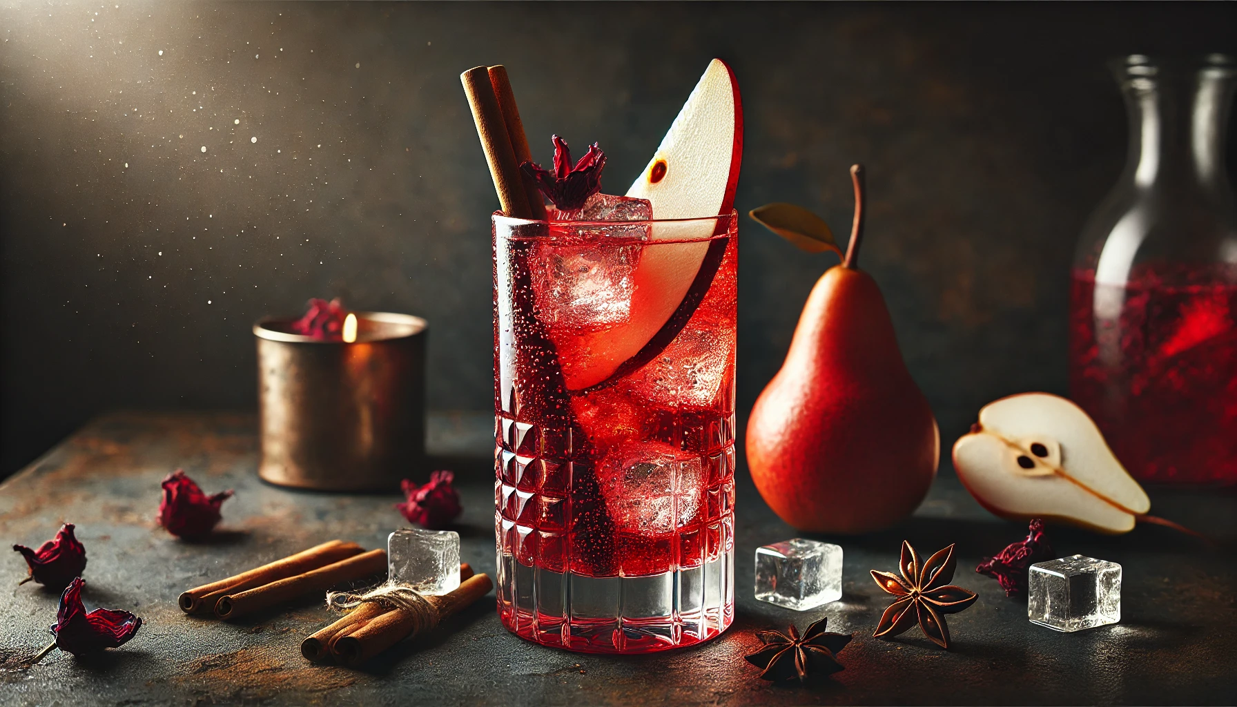 Shrub Speziato all'Ibisco e Pera