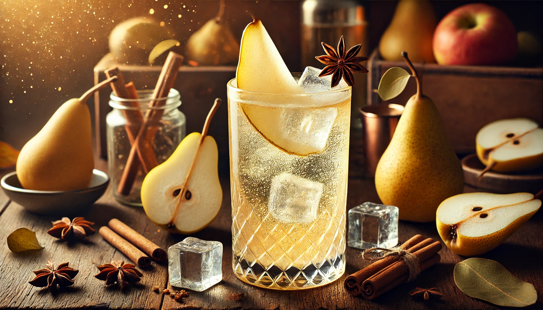 Spiced Pear Collins