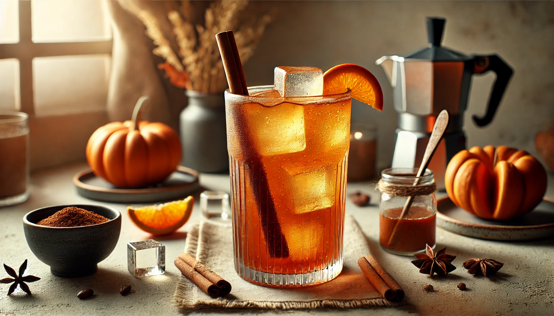 Shrub al Caffè Cold Brew e Zucca Speziata
