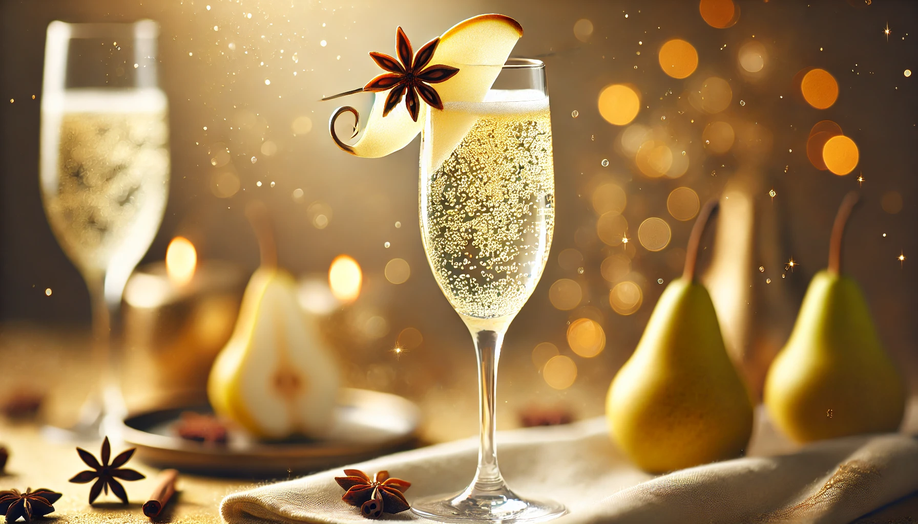 Sparkler all'Anice Stellato e Pera
