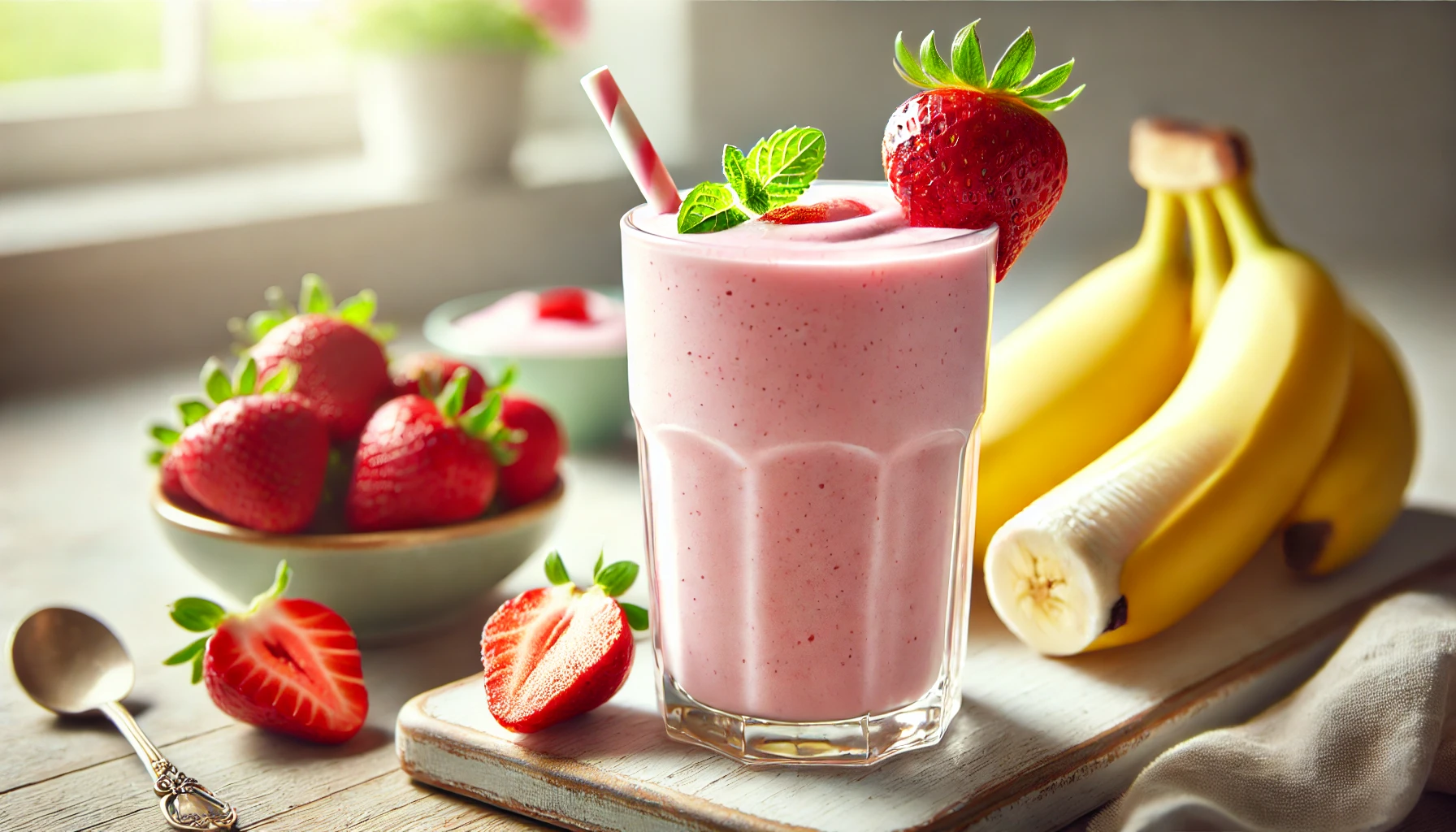 Strawberry Banana Smoothie