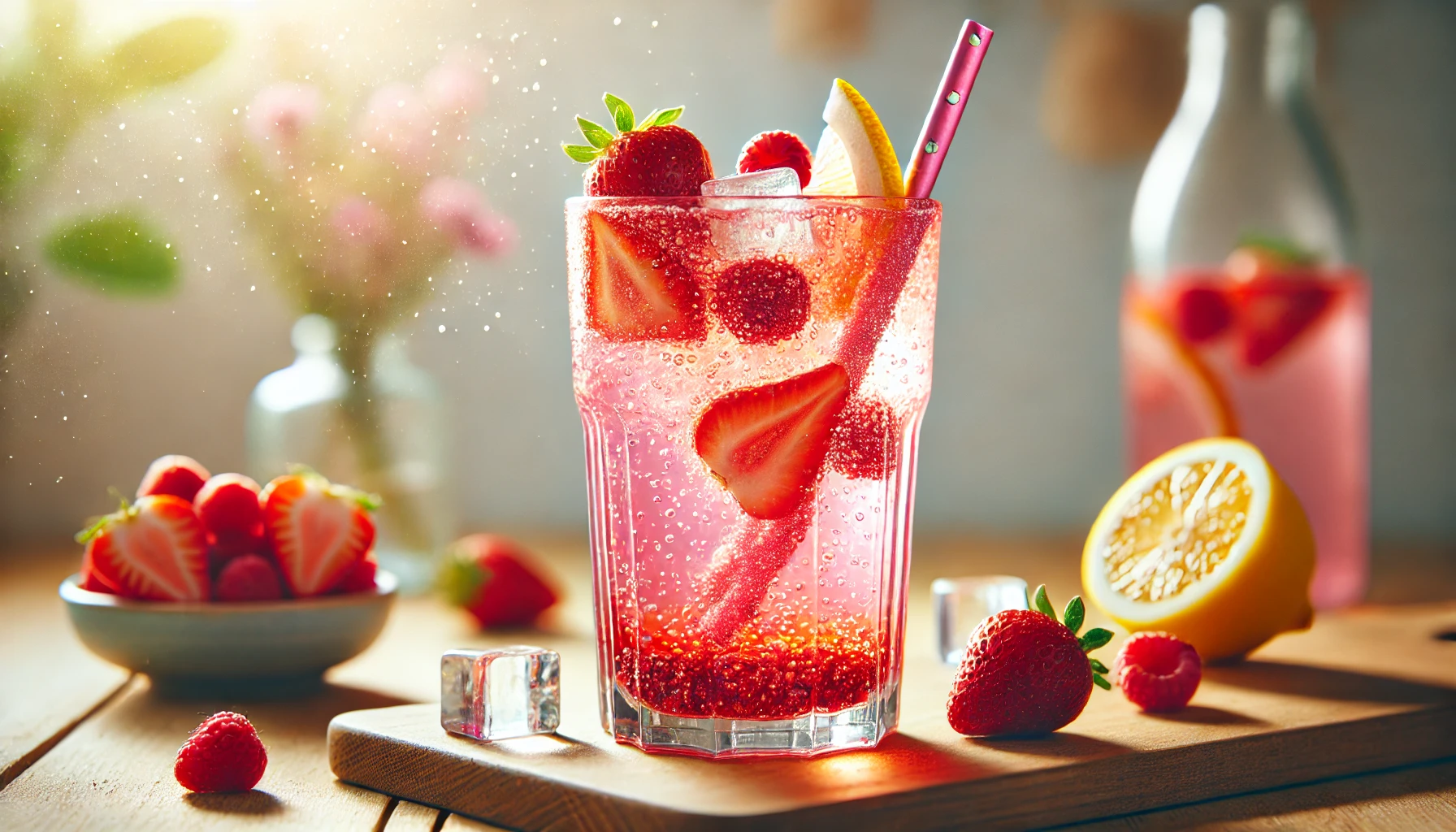 Sonnenschein-Beeren-Fizz