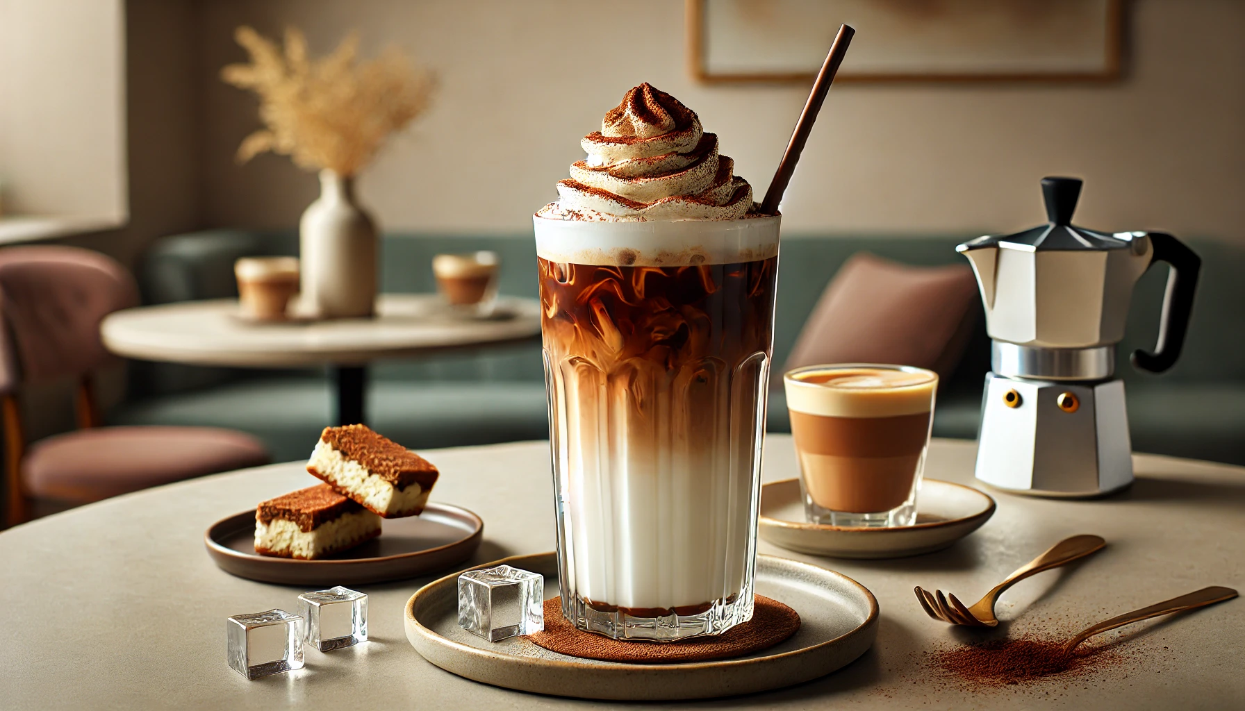 Tiramisu Iced Latte
