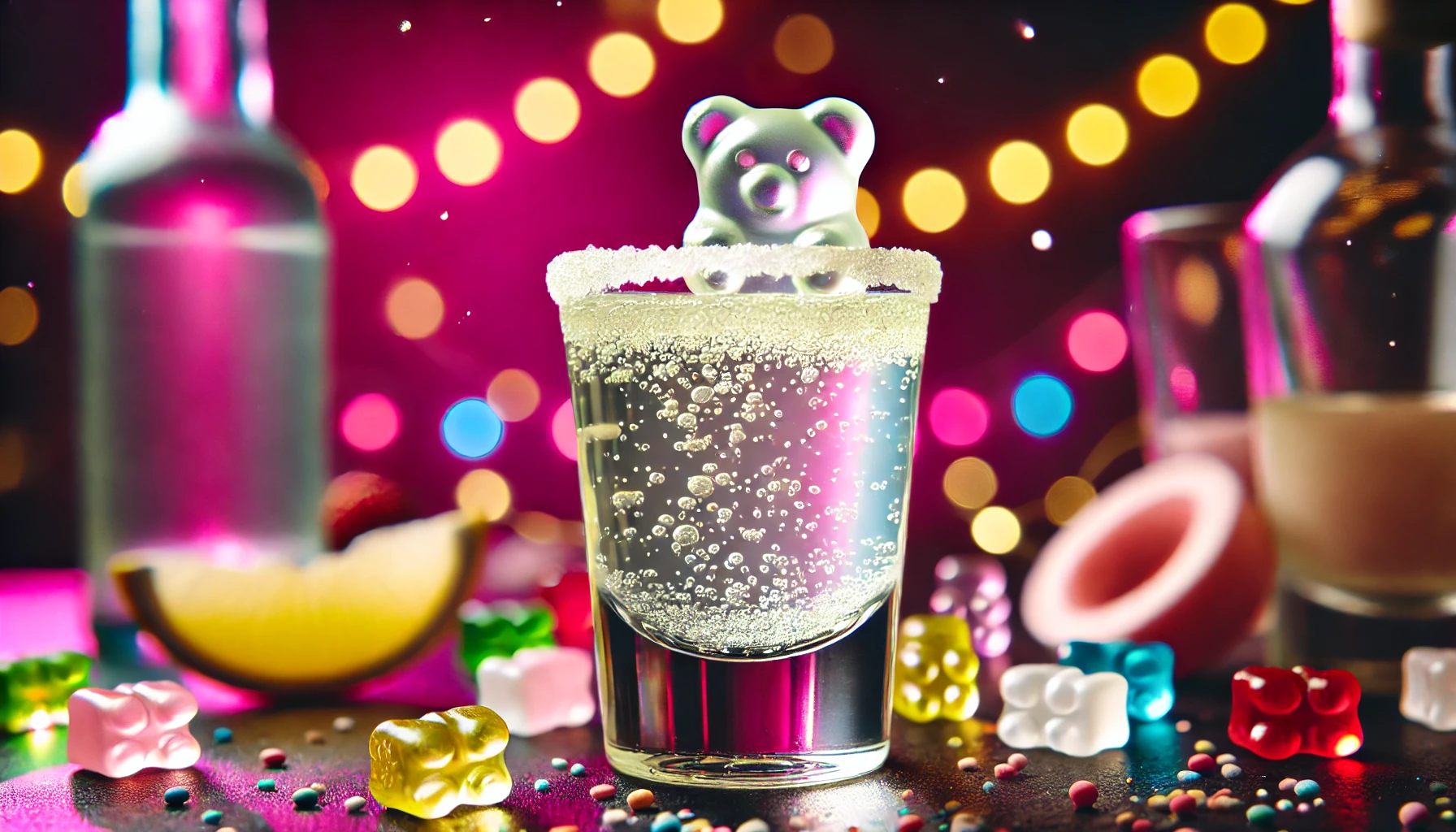 White Gummy Bear Shot