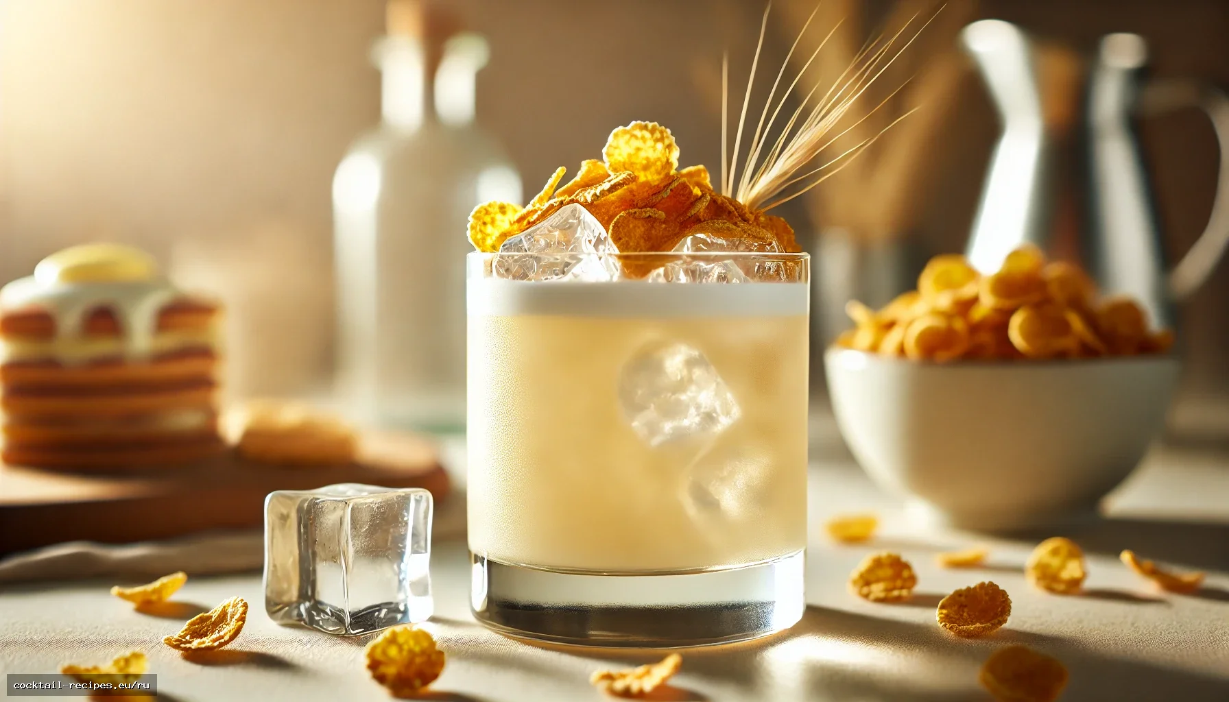 Молочный пунш на хлопьях