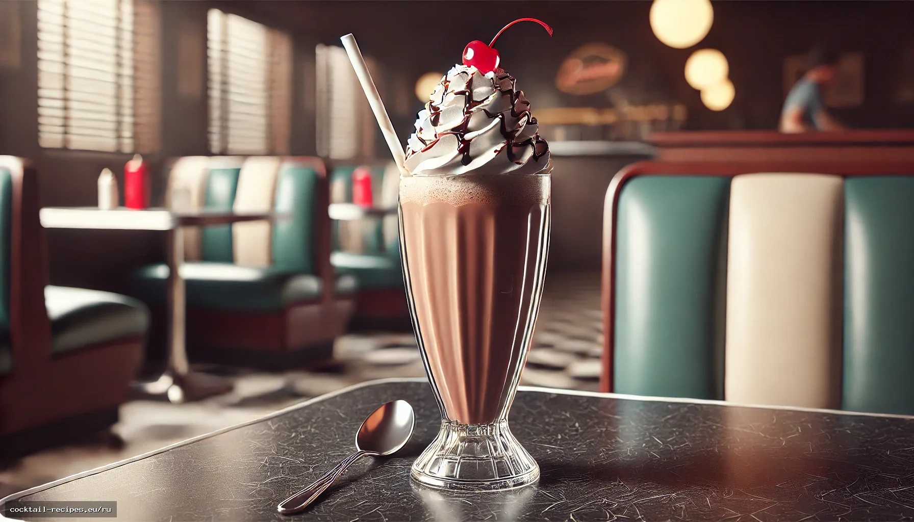 Классический Шоколадный Молочный Коктейль