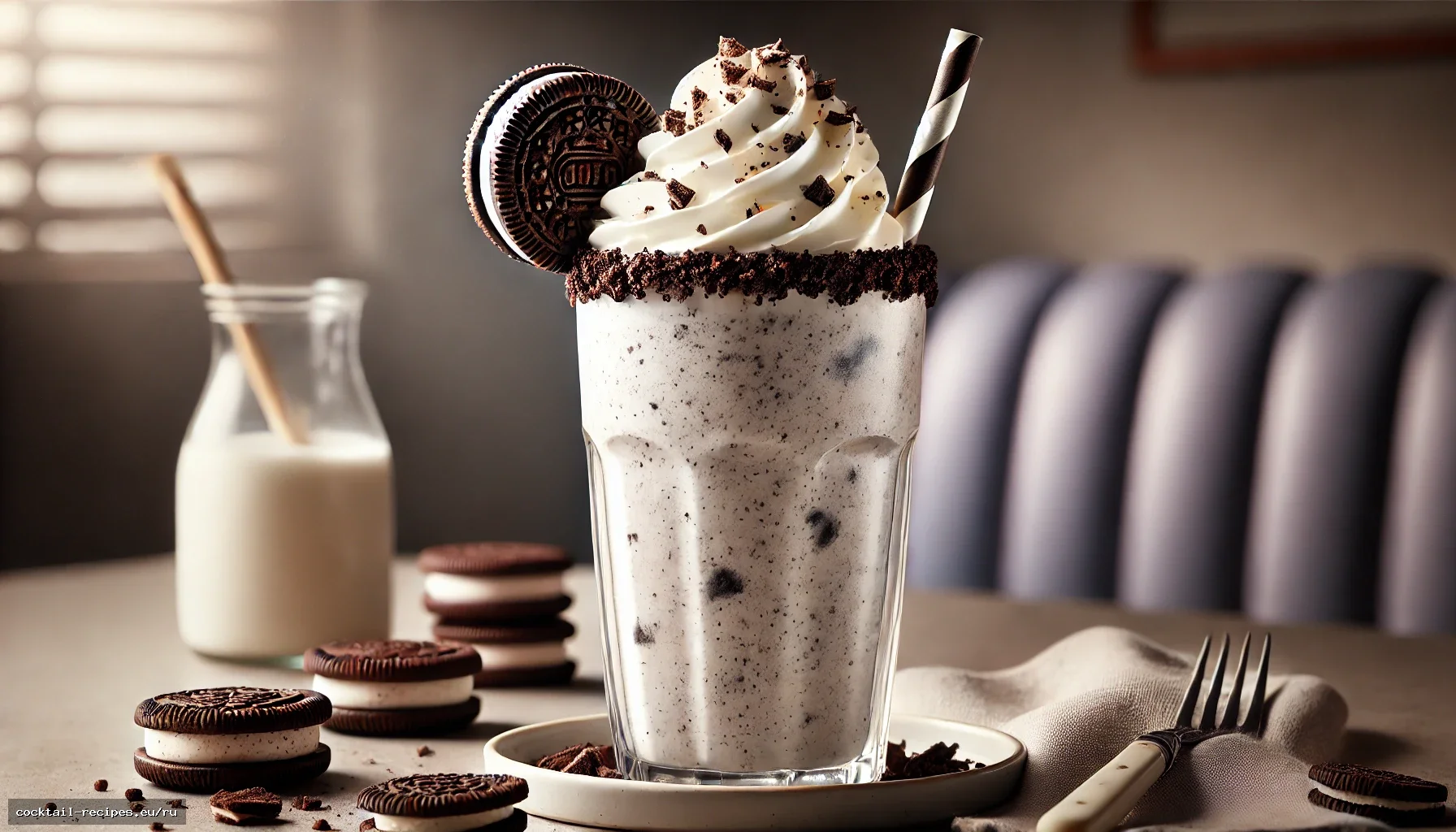 Молочный коктейль «Печенье и крем»