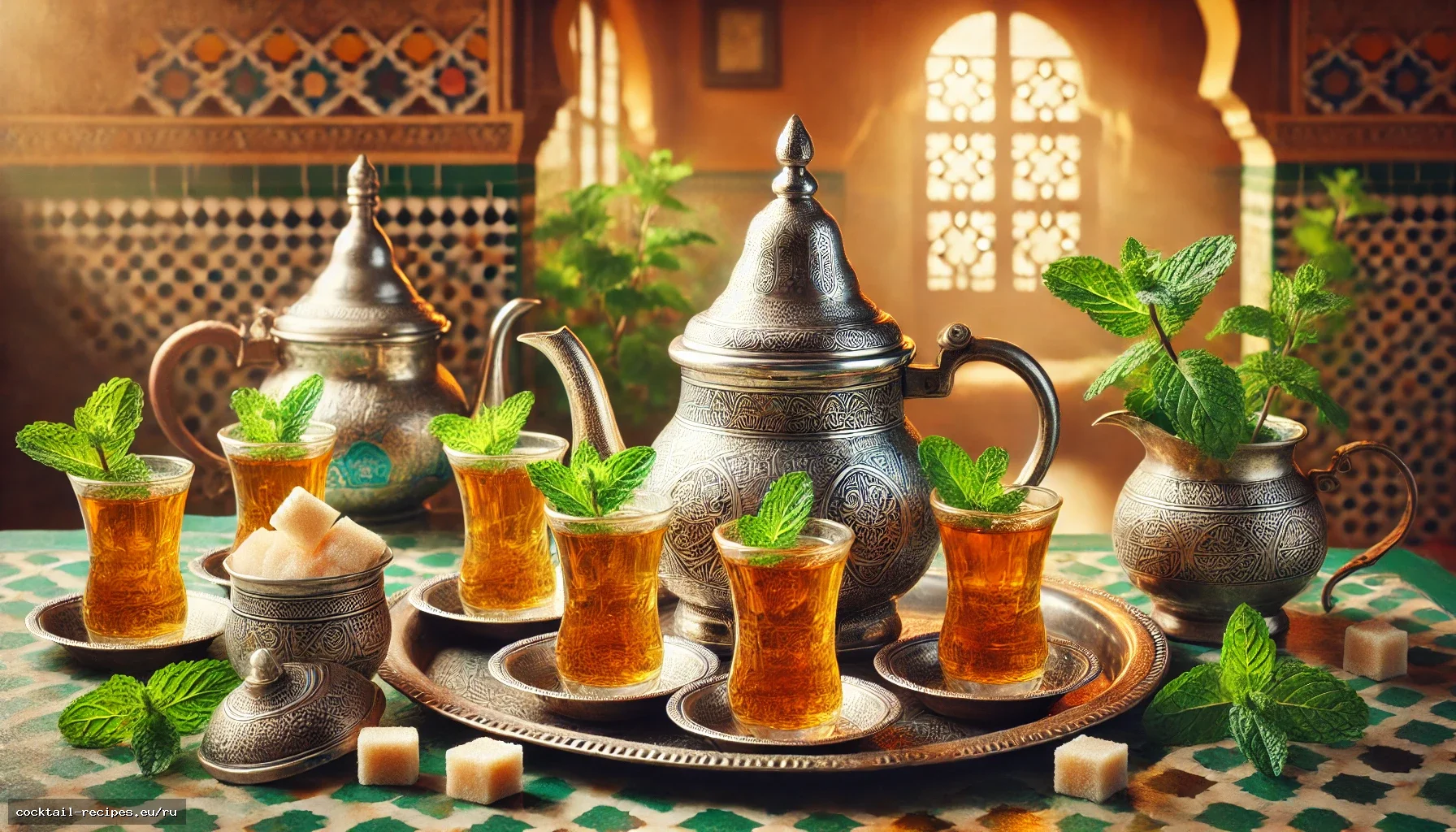 Марокканский мятный чай